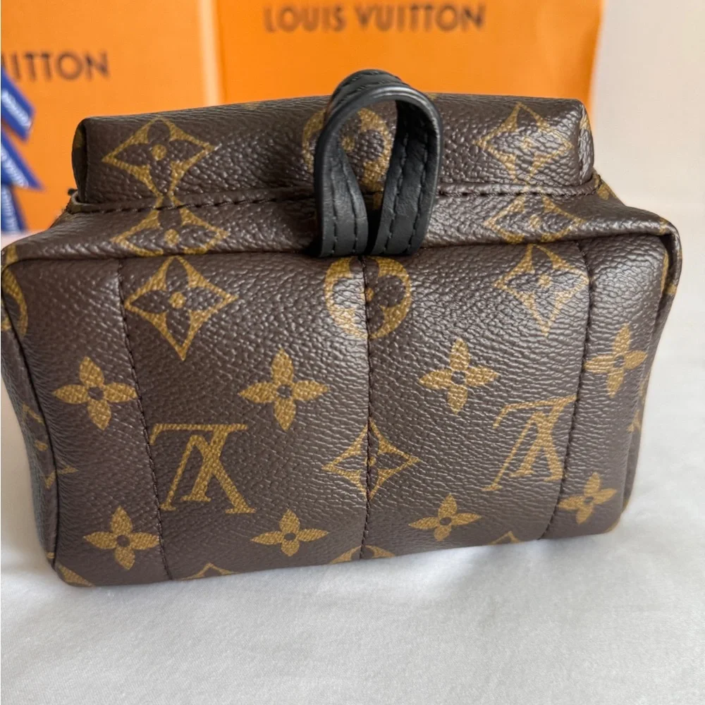 Authentic Louis Vuitton Palm Springs mini backpack purse with box & dust bag - Picture 11 of 16